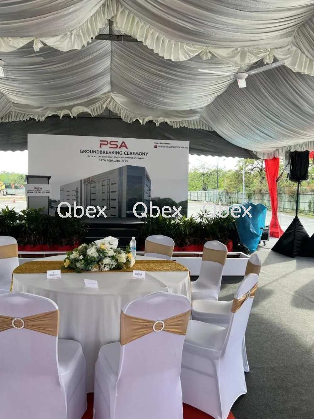 PSA Groundbreaking ceremony @ PSA ELMA