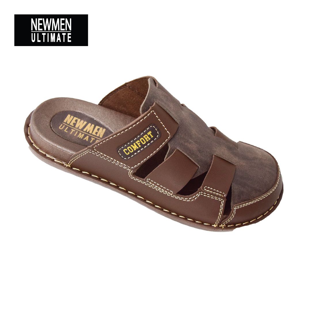 MEN UPPER STITCHING COMFORT SANDAL (MA 518-BN) (MA.X)