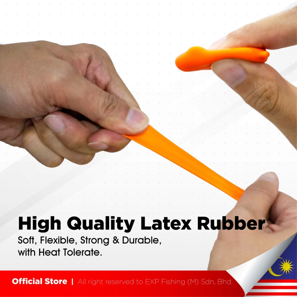 EXP Mexi 38 Soft Rubber Frog Expert for Snakehead Hunter for Haruan/Toman/Bujuk