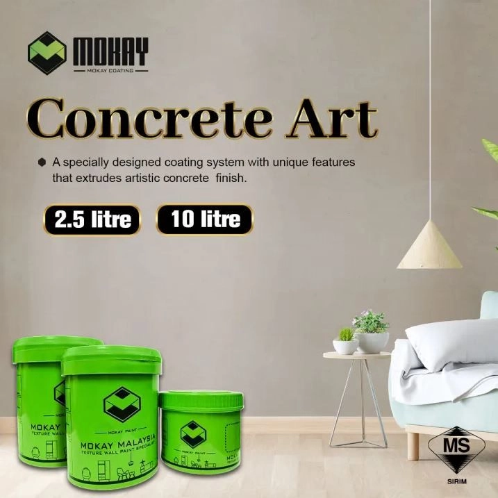 MOKAY CONCRETE ART PAINT Penang, Malaysia, Gelugor Painting Services ...