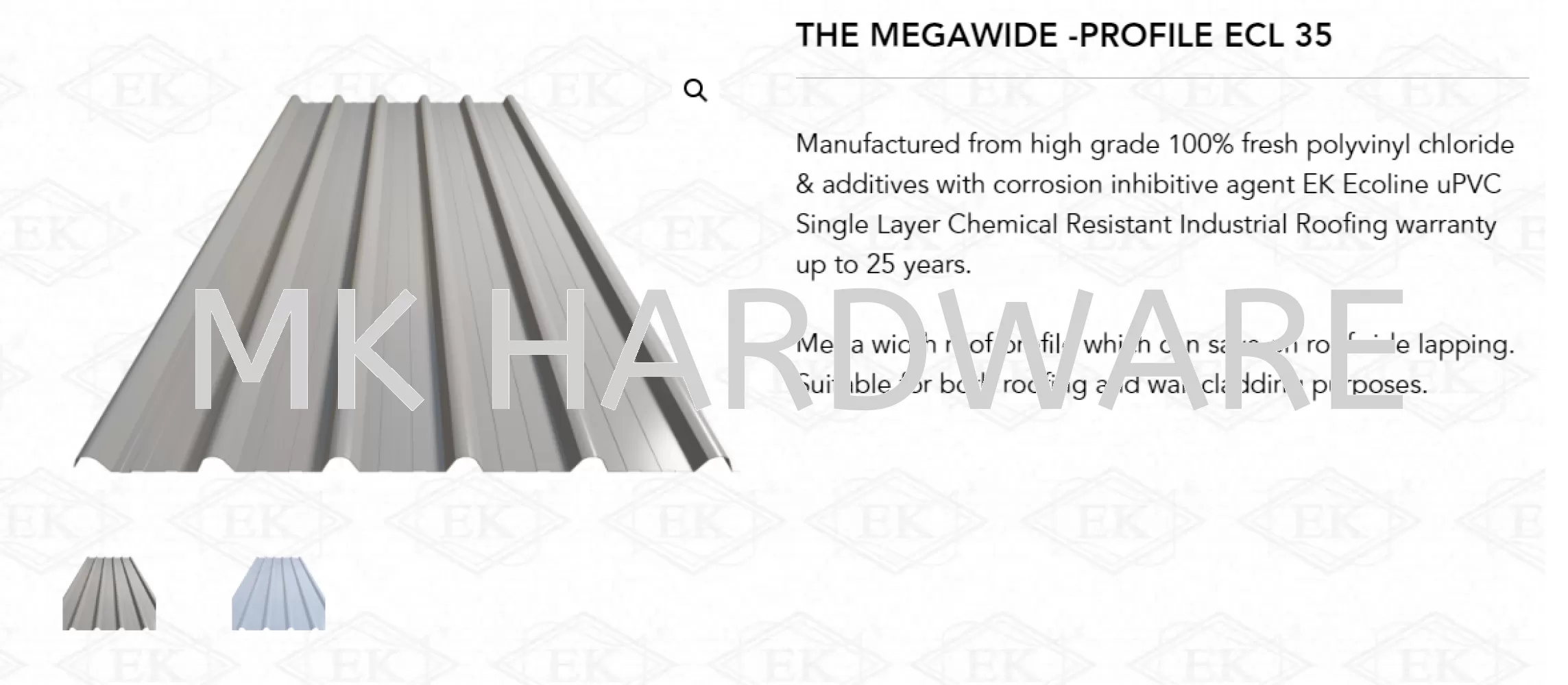 THE MEGAWIDE - PROFILE ECL 35