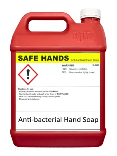 SAFE HANDS - ANTI BACTERIAL HAND SOAP