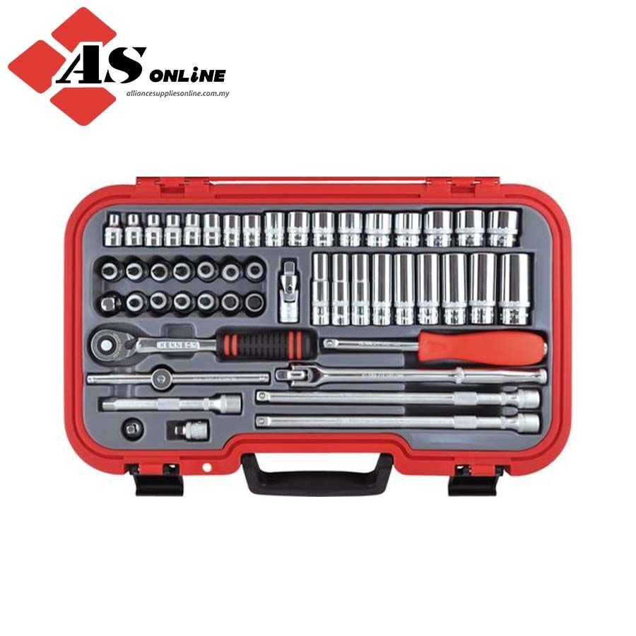 KENNEDY 3/8in. Socket Set, Metric, Set of 50 / Model: KEN5828810K