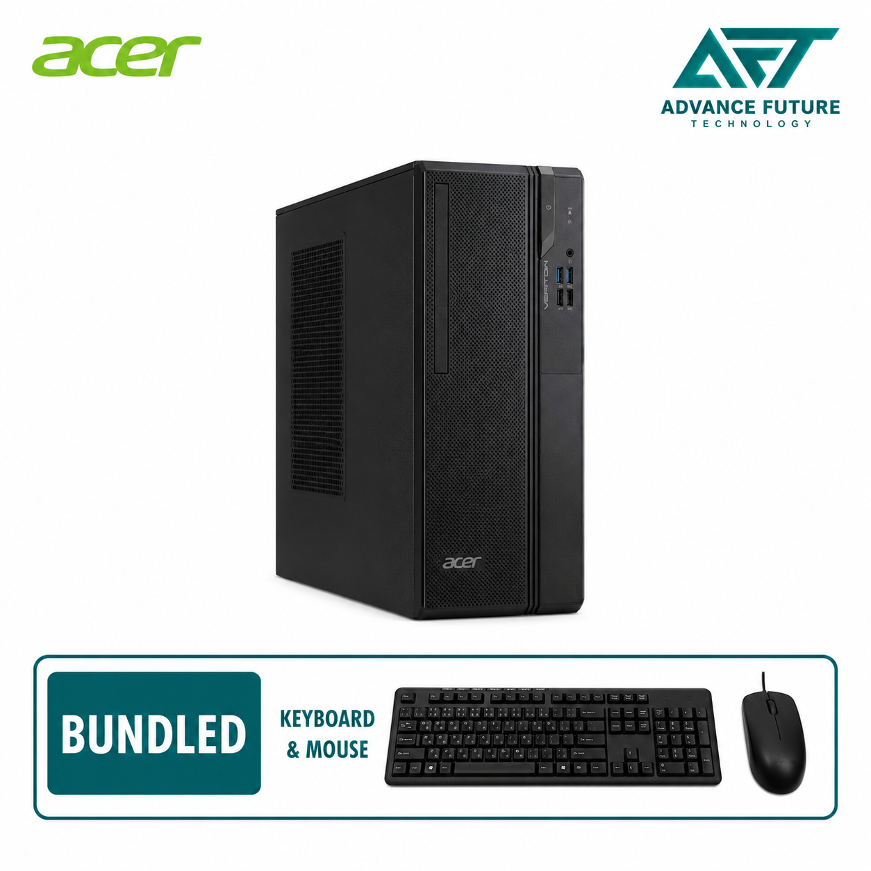 Acer Veriton 2000 VS2722G-14700 Desktop PC ( Intel Core i7 14700, 8GB, 512GB SSD, Intel, Dos )