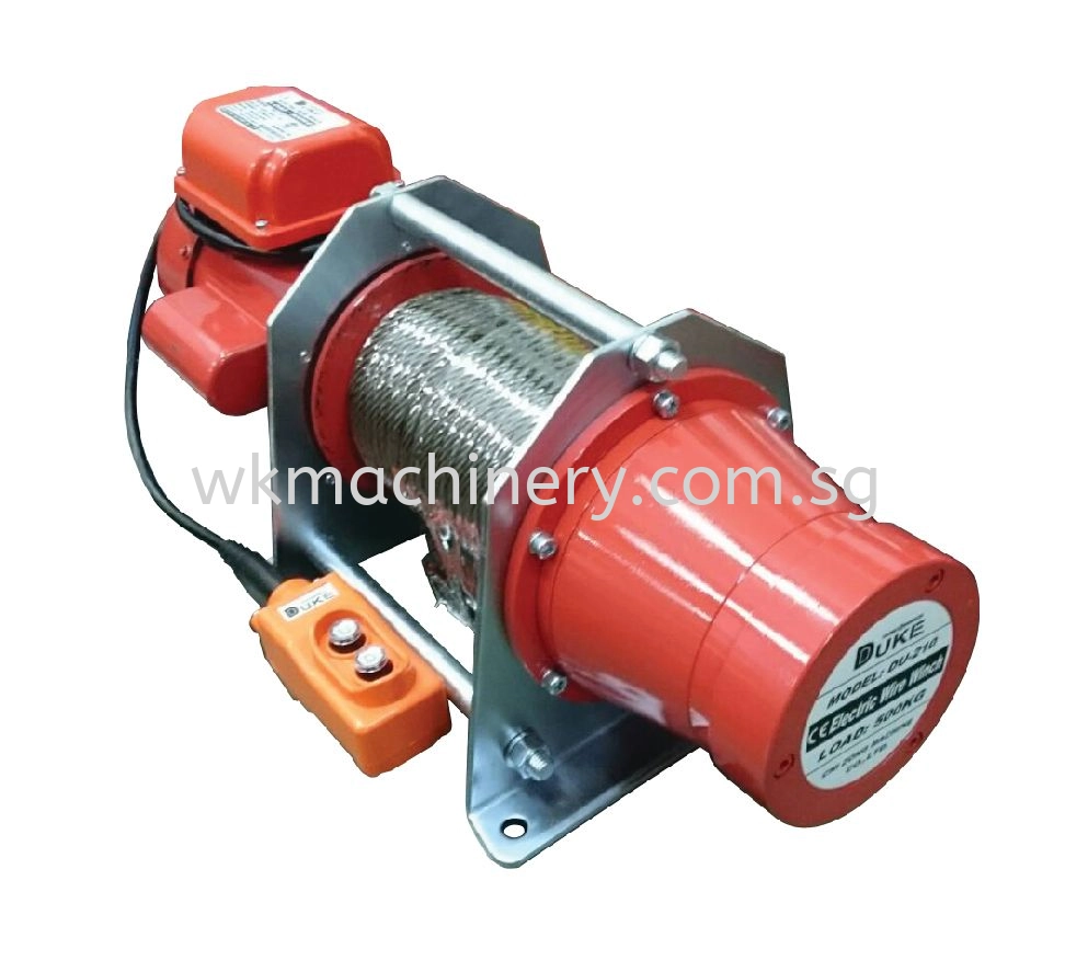 DUKE DU-210 Electric Wire Rope Winch (230V, 500Kg)