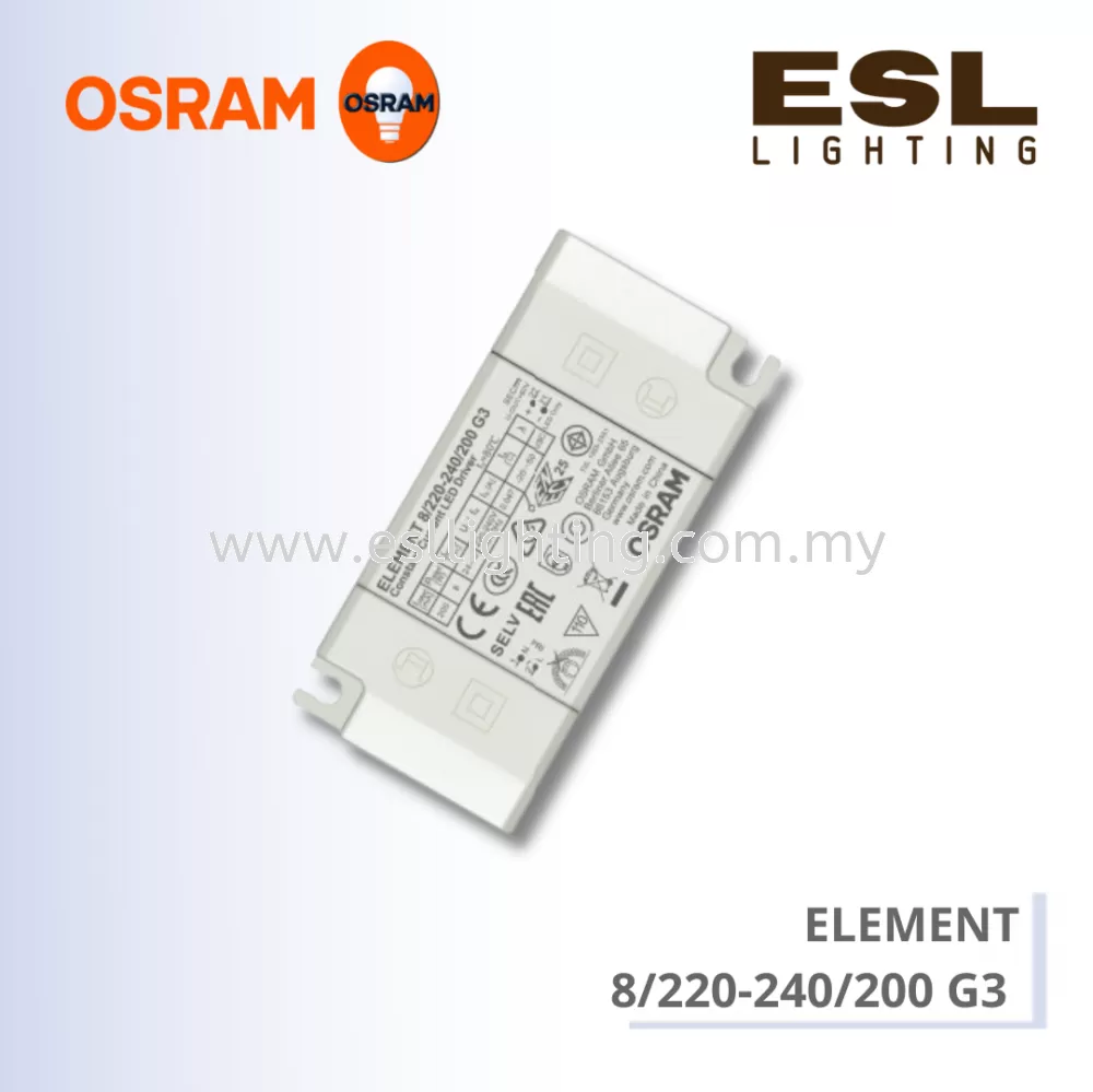 OSRAM ELEMENT 8/220-240/200 G3