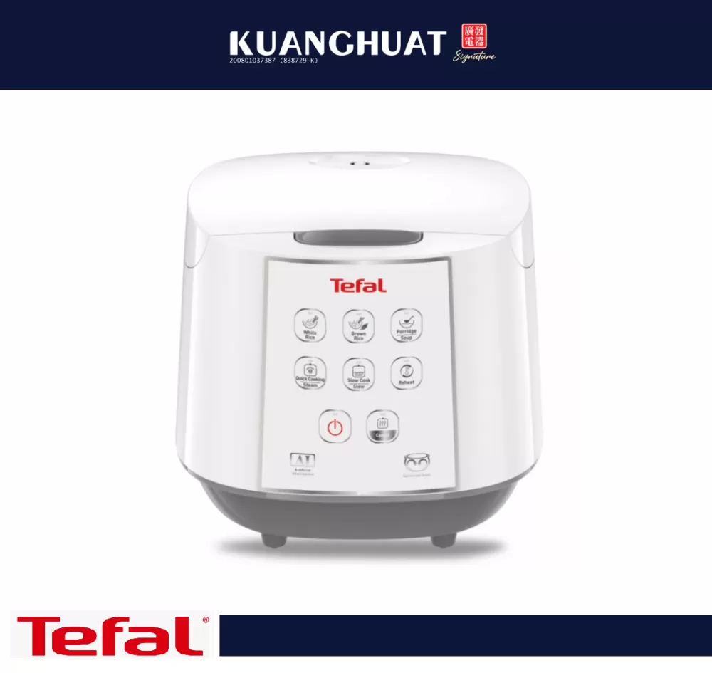 TEFAL Easy Rice Fuzzy Logic Rice Cooker (1.8L) RK732167