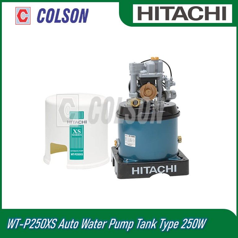 HITACHI WT-P250XS Auto Water Pump Tank Type 250W For Shallow Well