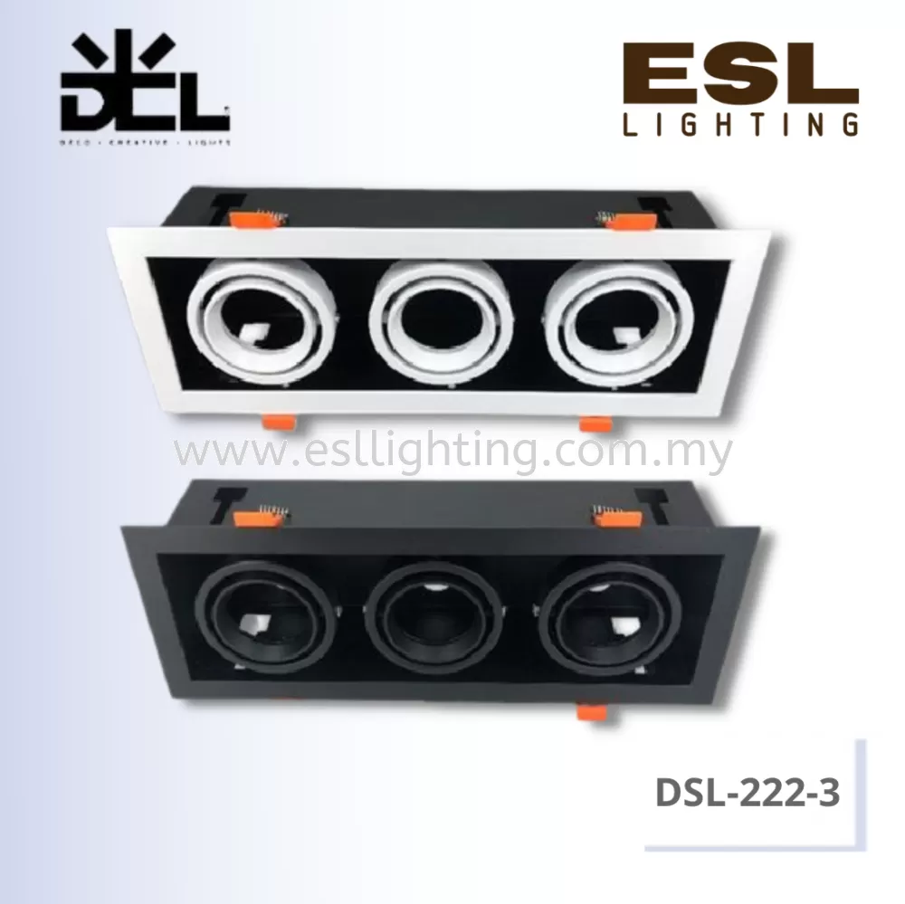 DCL DOWNLIGHT EYEBALL DSL-222-3