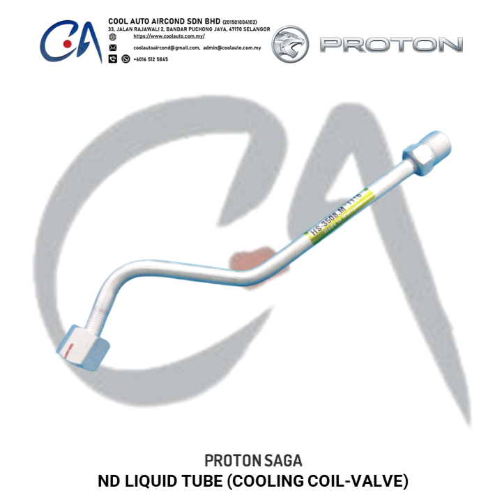 PROTON SAGA ND LIQUID TUBE (COOLING COIL-VALVE)