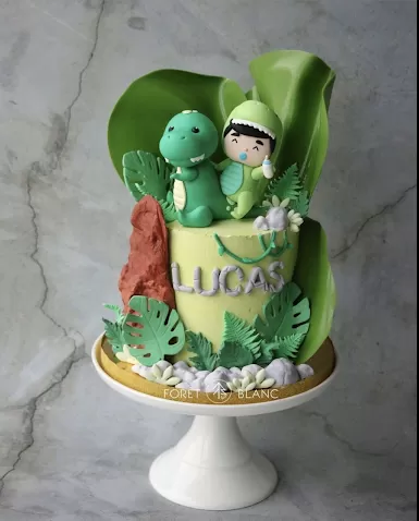 Baby Dinosaur Cake