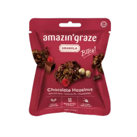 Amazin' Graze Mini Granola Bites Chocolate Hazelnut (10pack) EXP DATE : 04 JULY 2025