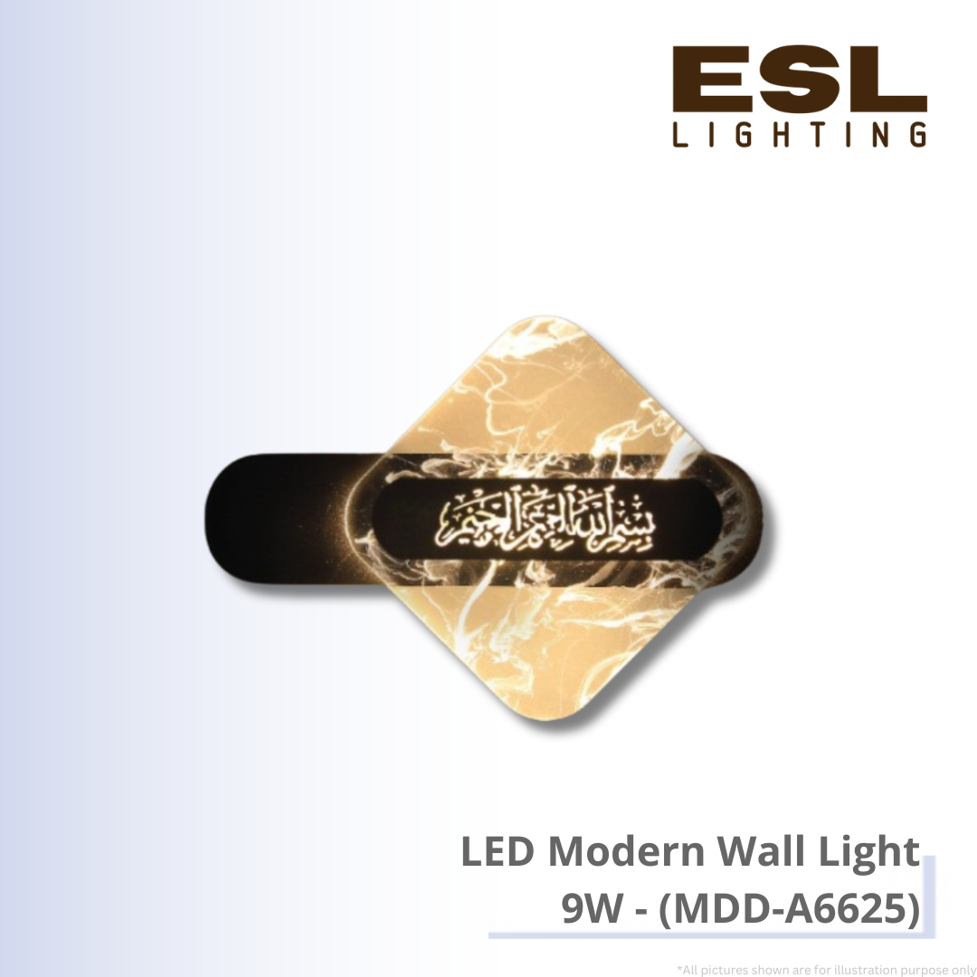 LED Modern Wall Light 9W - MDD-A6625