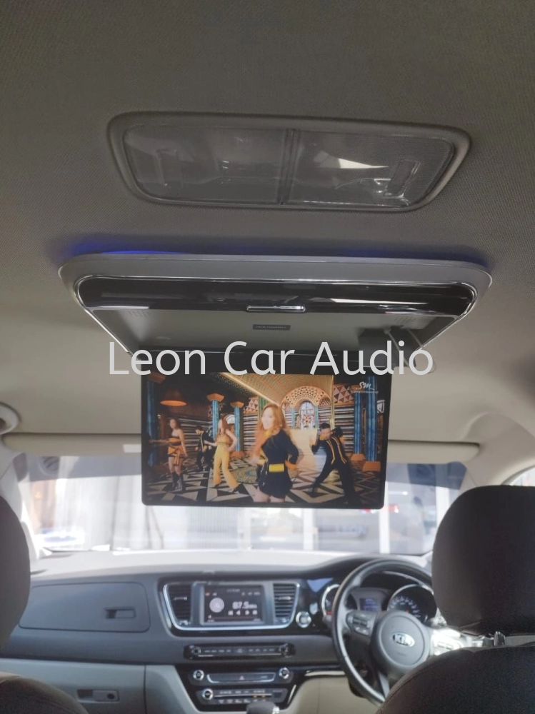 Kia grand Carnival 14" fhd hdmi usb mp4 roof led monitor