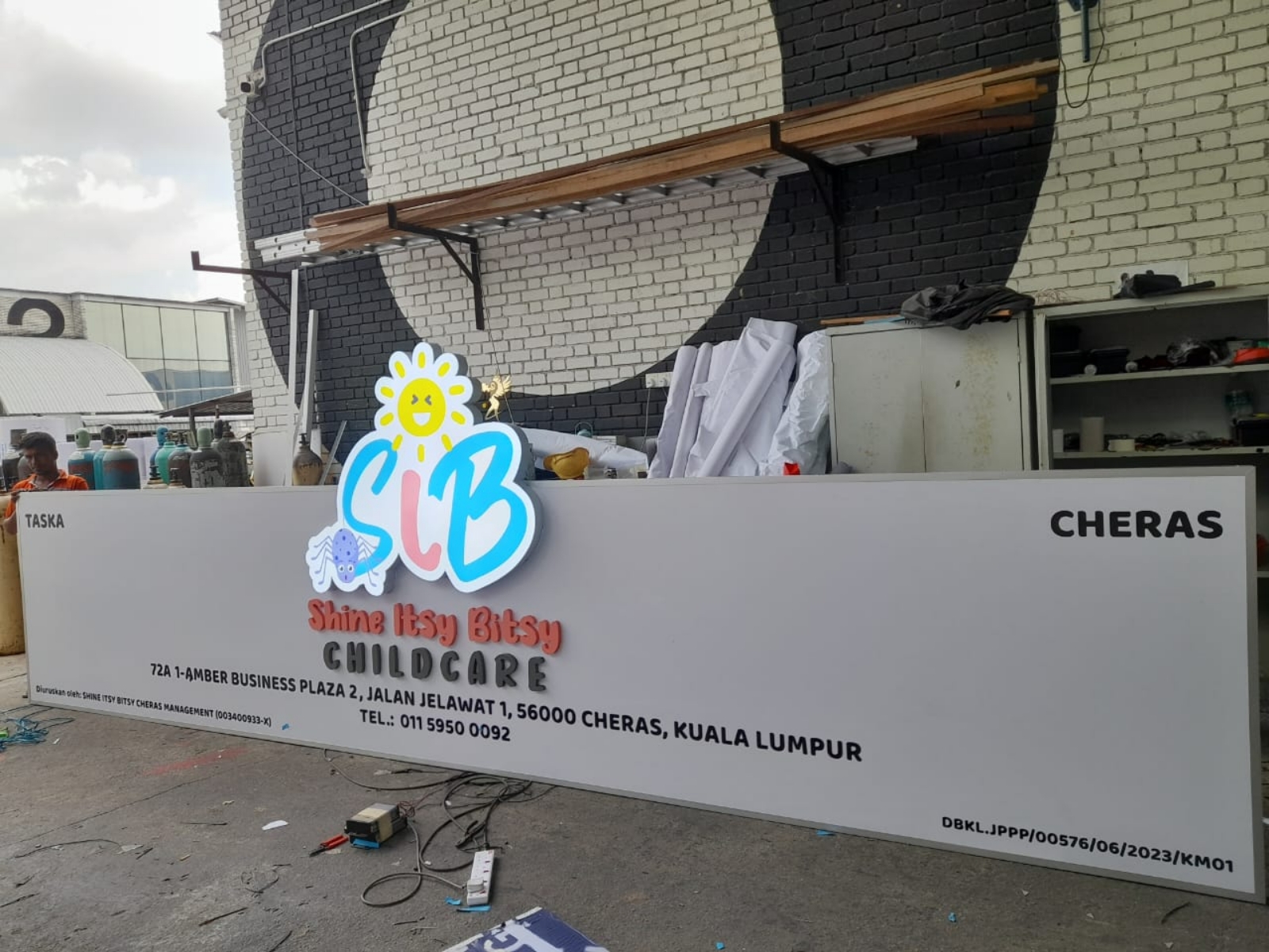 COST-EFFECTIVE SHOPLOT GLOW | 3D LED FRONT-GLOW LETTERING IN BUKIT INDAH, KANGKAR PULAI & JB