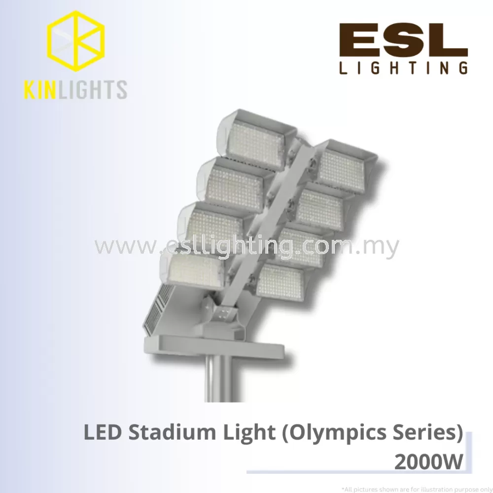 KINLIGHTS LED Stadium Light Olympics Series 2000W - FL23-JL-GW