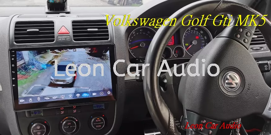 volkswagen golf gti OEM 9" fhd 8core DSP Wifi GPS USB 360 3D Panaromic DVR Player