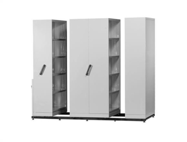 4 Bay Mobile Compactor Storage Systems