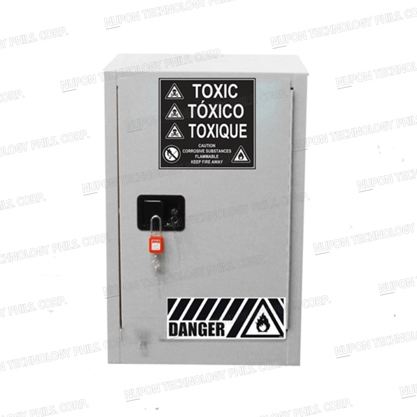 12 GAL TOXIC CHEMICAL STORAGE SAFETY CABINETS