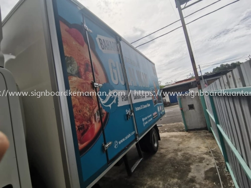 ADABI KUANTAN ADABI KEMAMAN TRUCK LORRY STICKER PRINTING & INSTALL SERVICE AT CHUKAI KEMAMAN TERENGGANU MALAYSIA