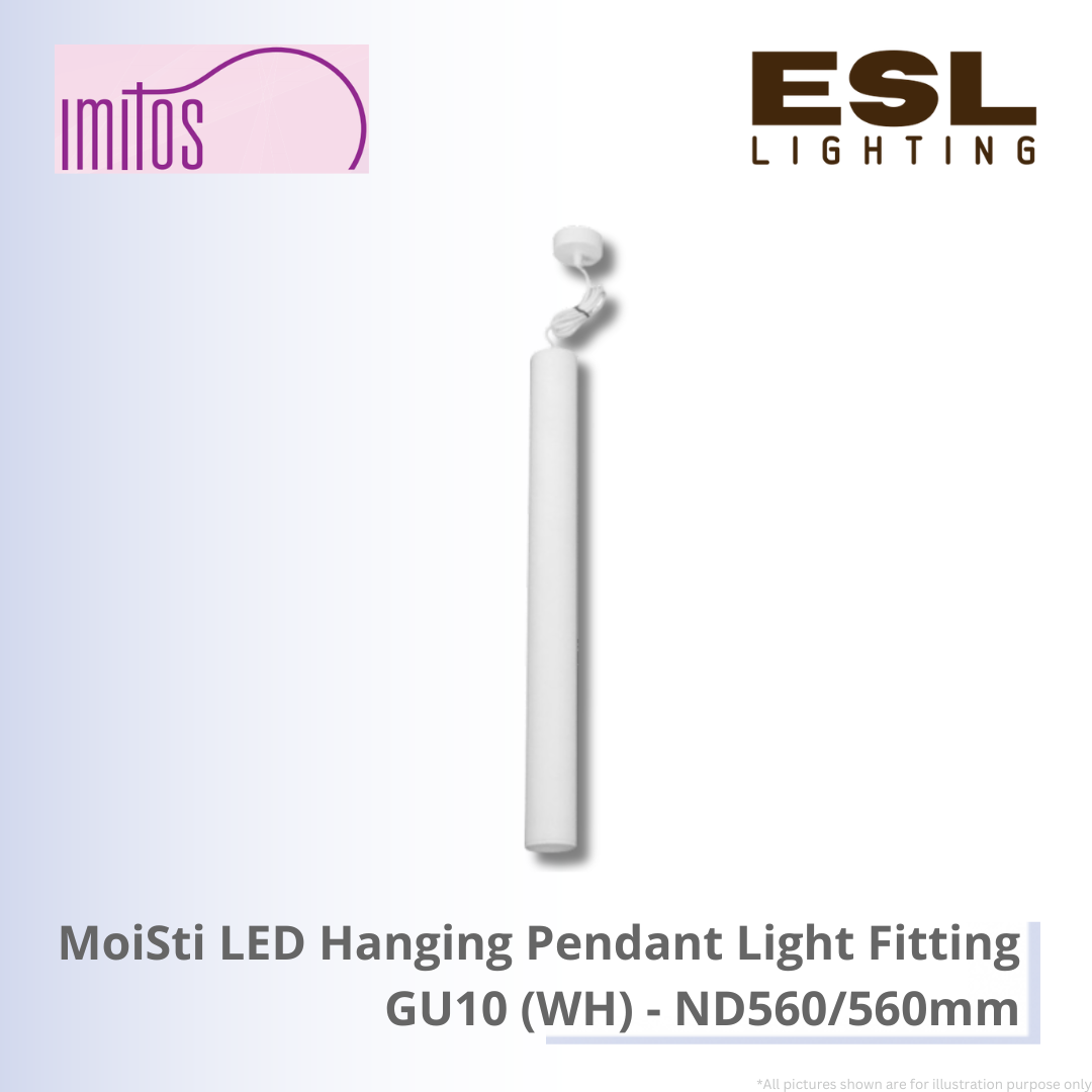 IMITOS MoiSti LED Hanging Pendant Light Fitting GU10 (WH) - ND560/560mm