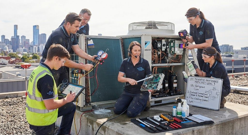 VRV HVAC maintenance technician course