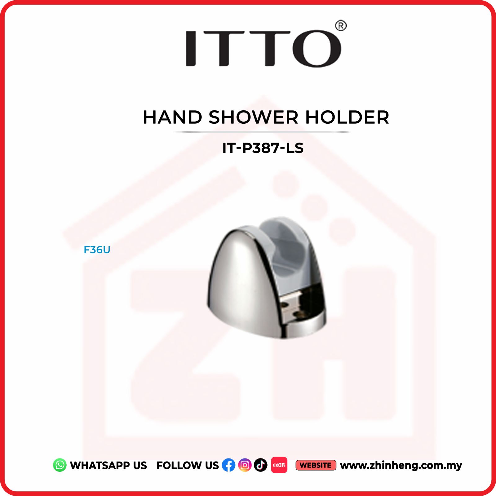 ITTO HAND SHOWER HOLDER  IT-P387-LS
