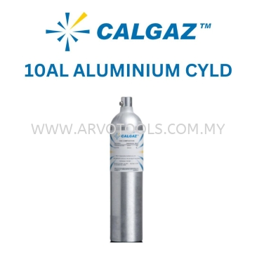 10AL 15PPM H2S / 50 PPM CO / 2.5% CH4 / 18% O2 / N2 - CALGAZ CALIBRATION GAS