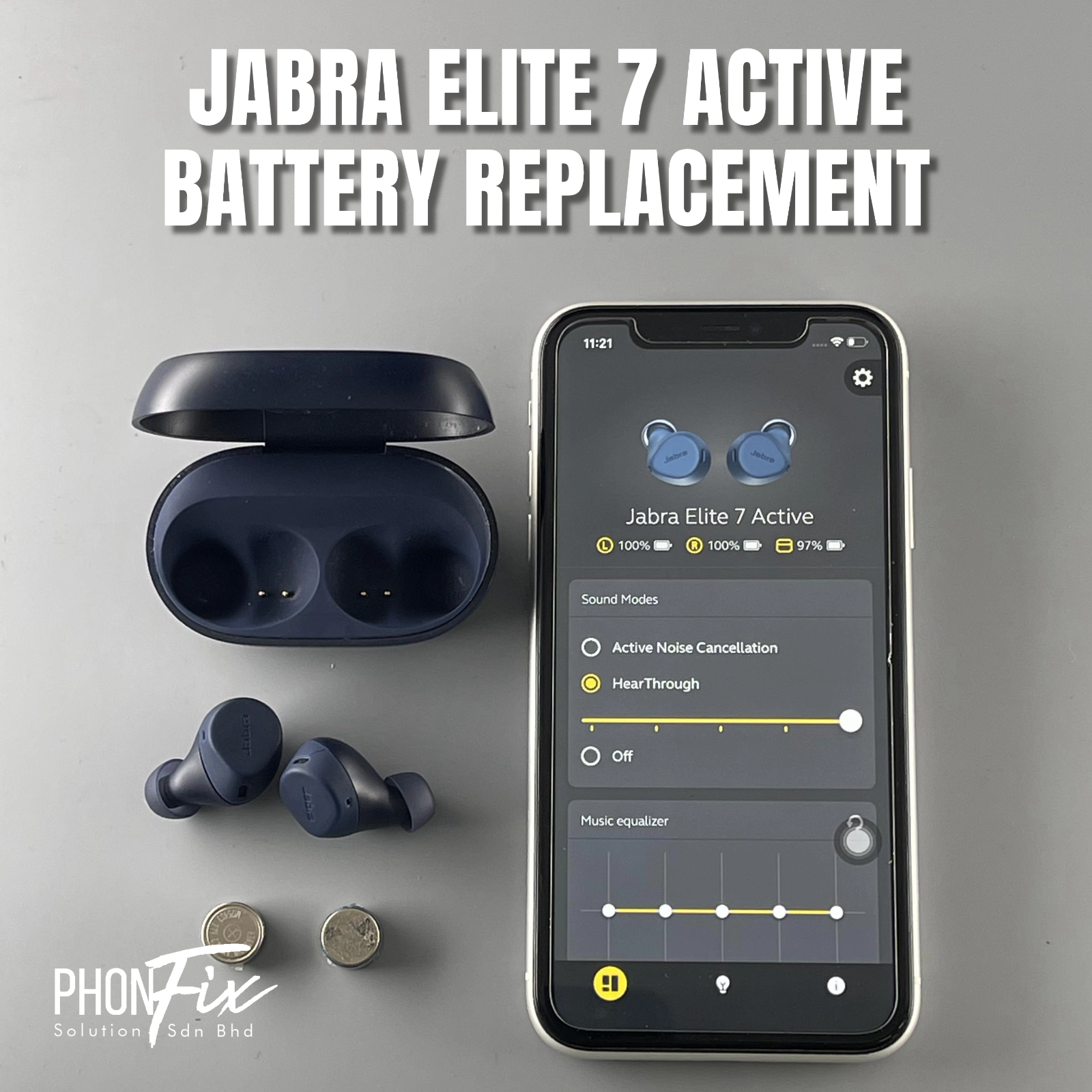 JABRA ELITE 7 ACTIVE BATTERY REPLACEMENT SERVICE