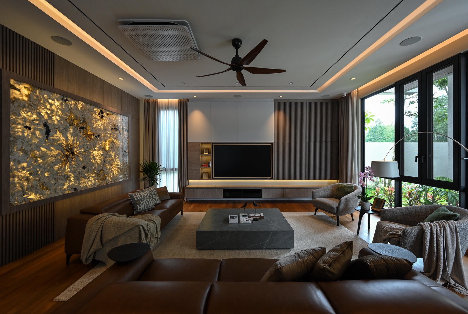 Yong Peng Twin Bungalows | Living Room