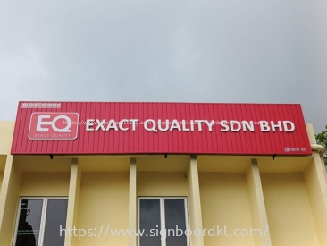 3D ALUMINIUM CEILING TRIM BOX UP LETTERING SIGNBOARD MAKER AT TAMING JAYA, SERI KEMBANGAN