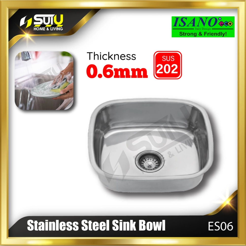 UntitledISANO E06 Stainless Steel Kitchen Sink Bowl