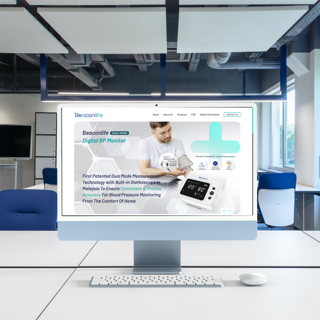 Healthcare Products / Medical Equipment Web Design | SEO | Digital Marketing | Selangor