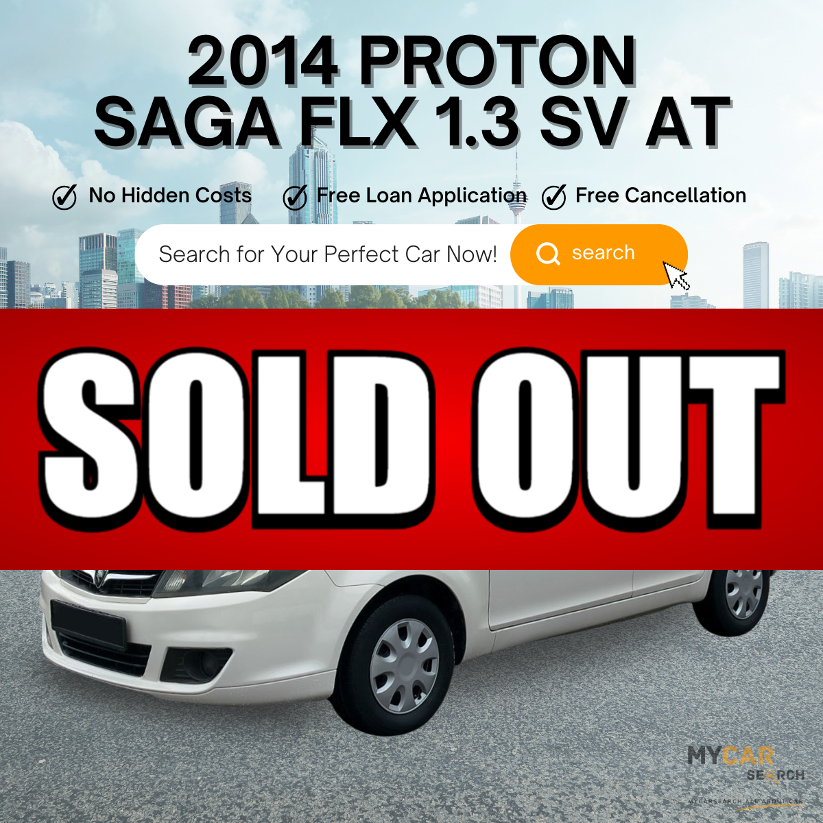 2014 PROTON SAGA FLX 1.3 SV AT