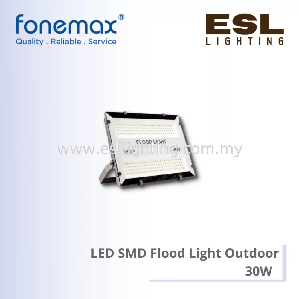 FONEMAX LED SMD Flood Light Outdoor 30W - FFW30 IP66