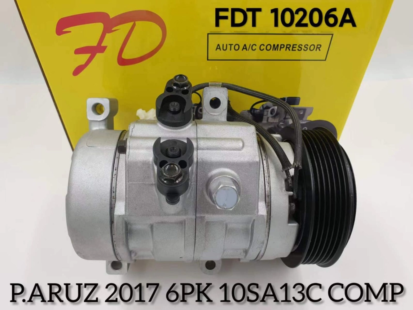 FDT 10206A P/Aruz 17Y 10SE13C-3L 6PK Compressor (NEW)