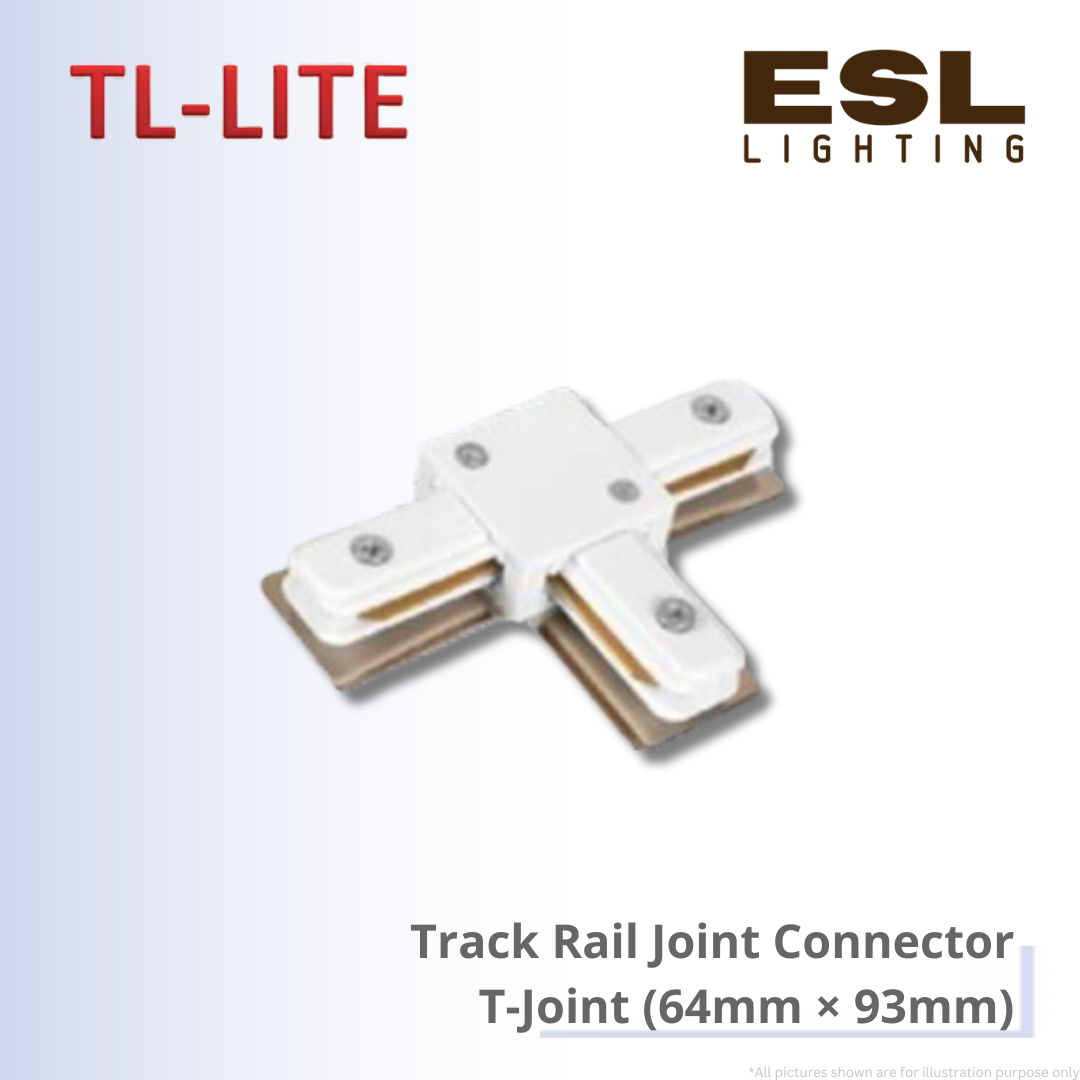 TL-LITE Track Rail Joint Connector 64mm × 93mm - T-Joint