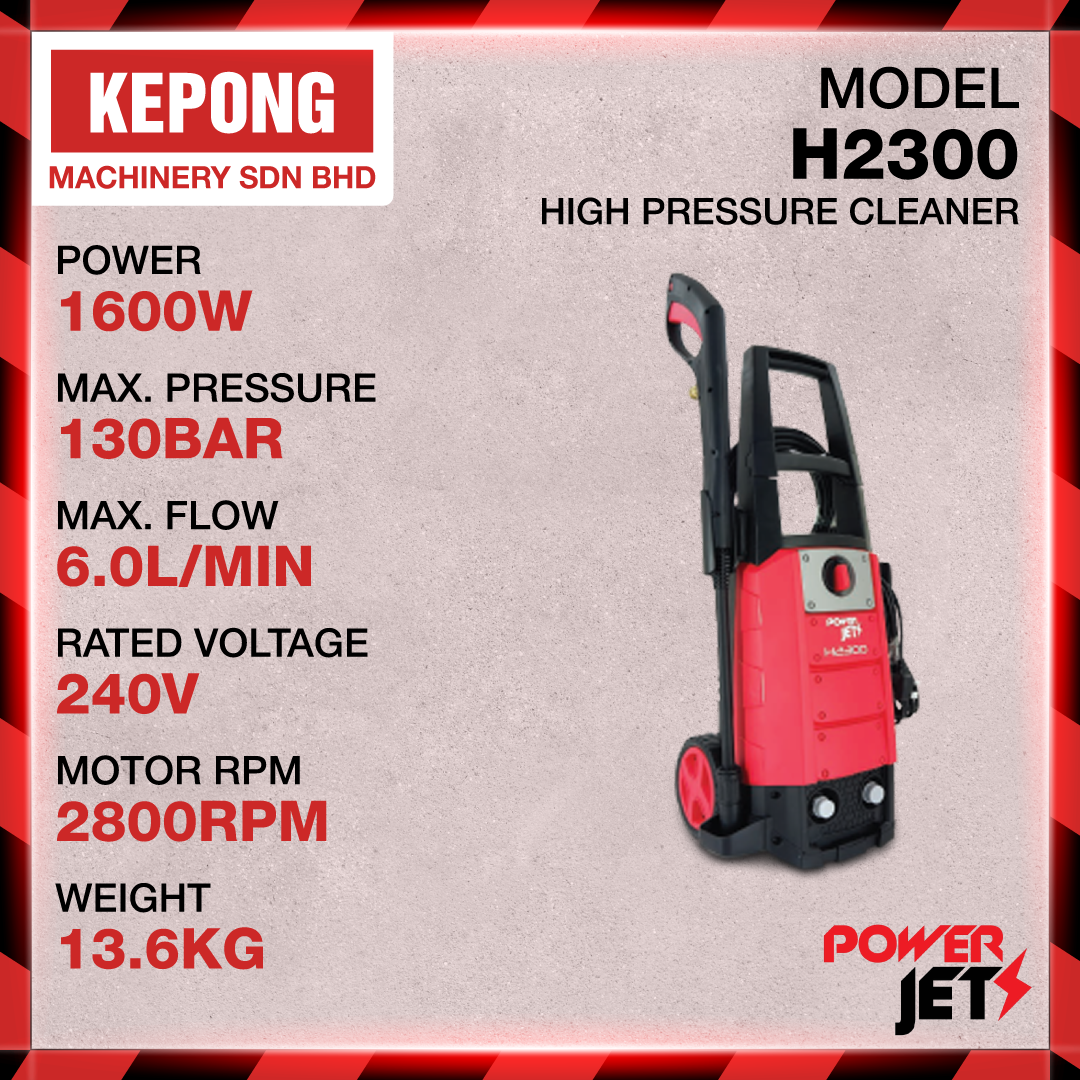 Power Jet H2300 high pressure cleaner