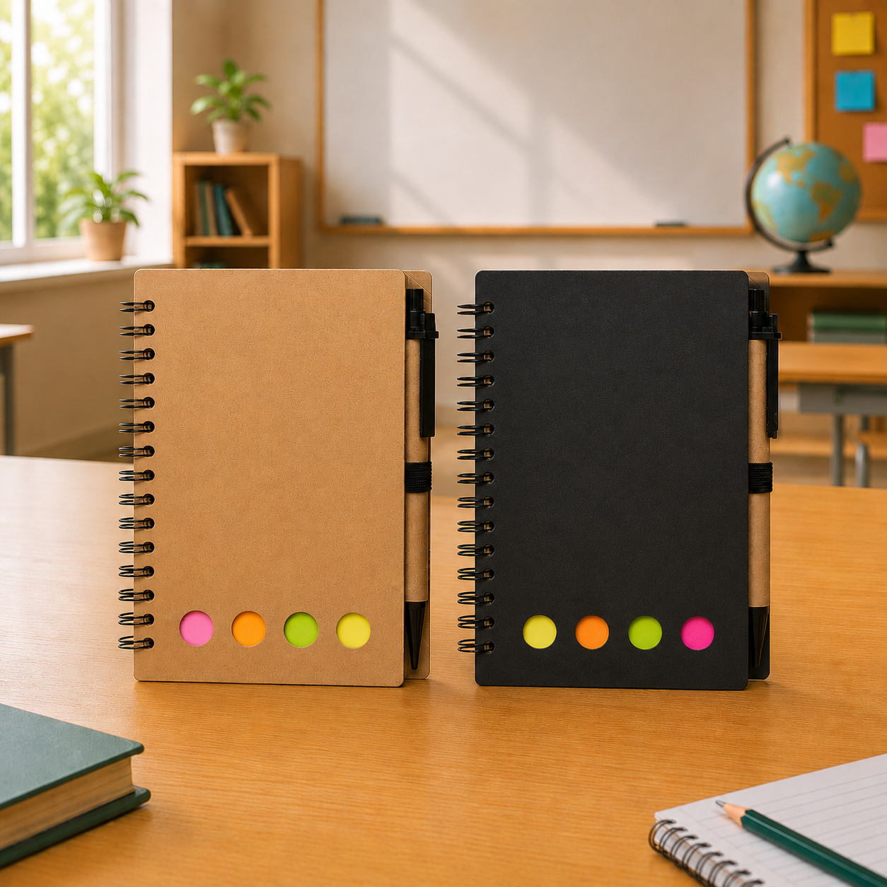 Eco A6 Notebook with Pen 0106
