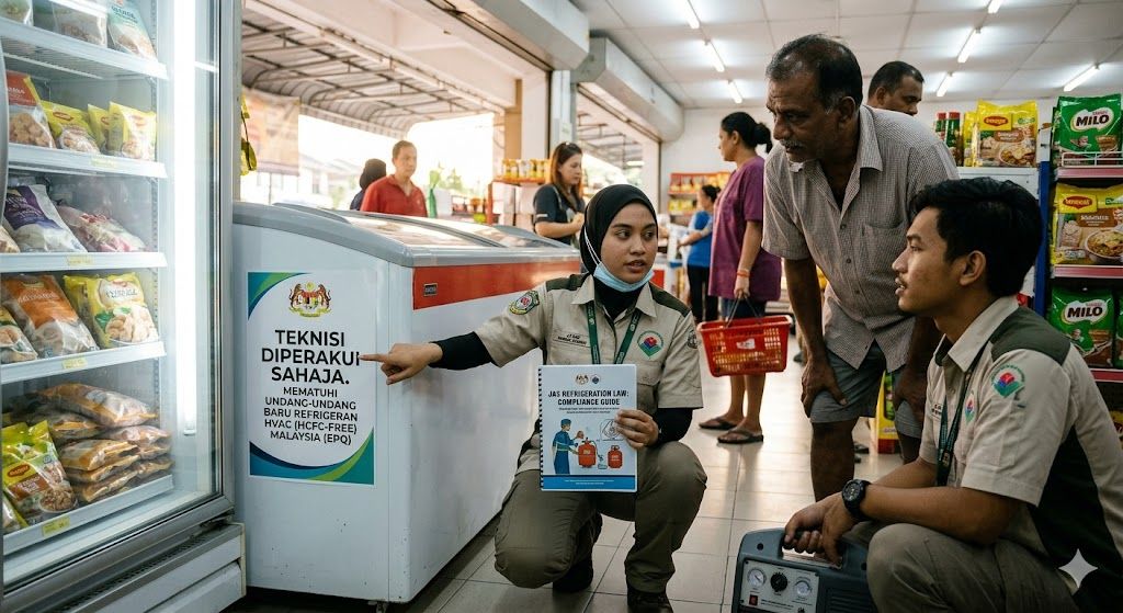 refrigerant control legislation Malaysia DOE