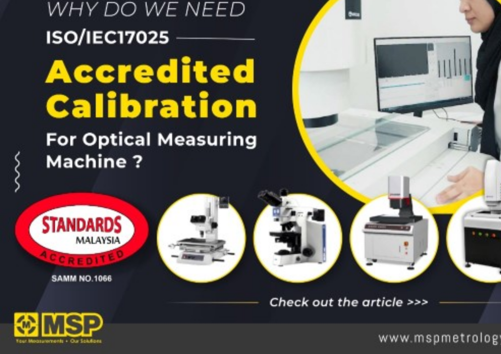 ISO/IEC17025 Calibration Services for Optical Measuring Machine