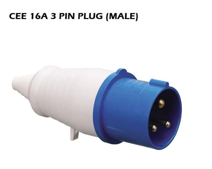JET 013 16A 3 Pin Plug Industrial Wall Socket Connector/ Industrial ...