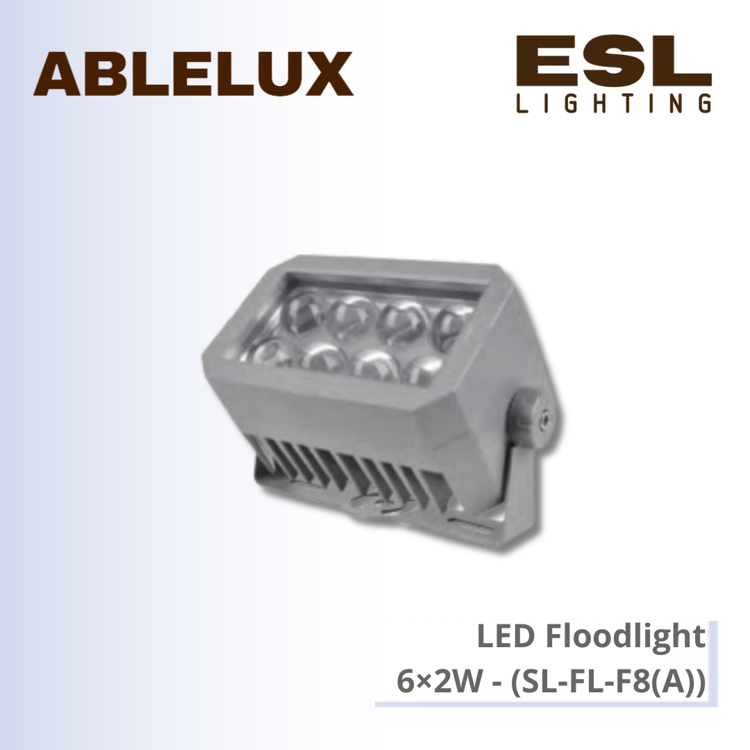 [Pre-Order] ABLELUX LED Floodlight 6×2W - SL-FL-F8(A) IP65