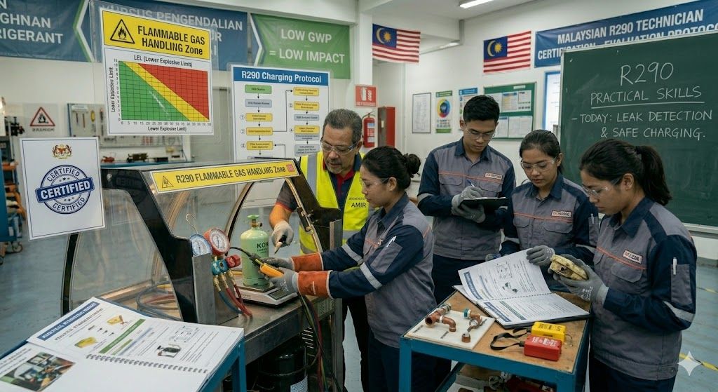 R290 technician skills development