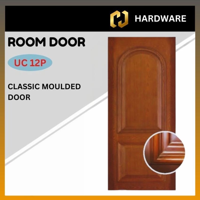 CLASSIC MOULDED DOORS UC 12P ROOM DOOR