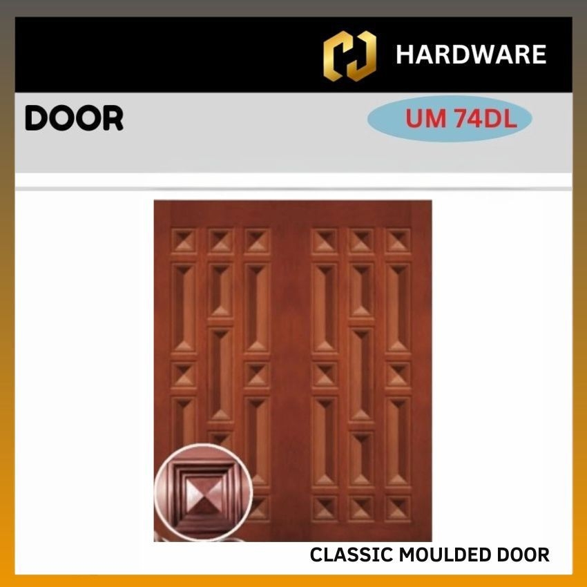 CLASSIC MOULDED DOORS UM 74DL MODERN DOOR