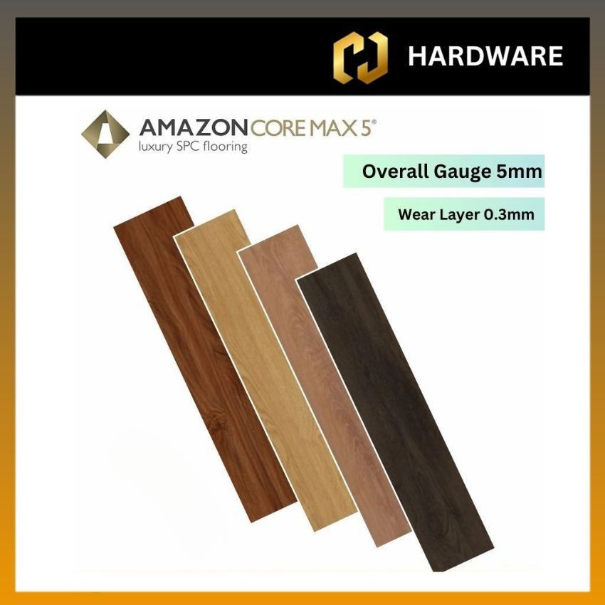 AMAZON CORE MAX 5 5T-5605 PANDORA / 5T-5606 VIVA / 5T-5607 HELENE / T-5608 PRESTO LUXURY SPC F LORING | WOOD - LOOK PLANKS
