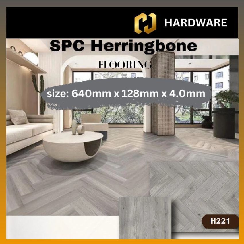 NII FLOOR 4MM SPC FLOORING - CODE: H221