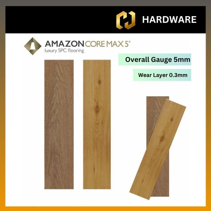 AMAZON CORE MAX 5 5T-5801 MEZZO /5T-5802 ALTO LUXURY SPC F LORING | WOOD - LOOK PLANKS
