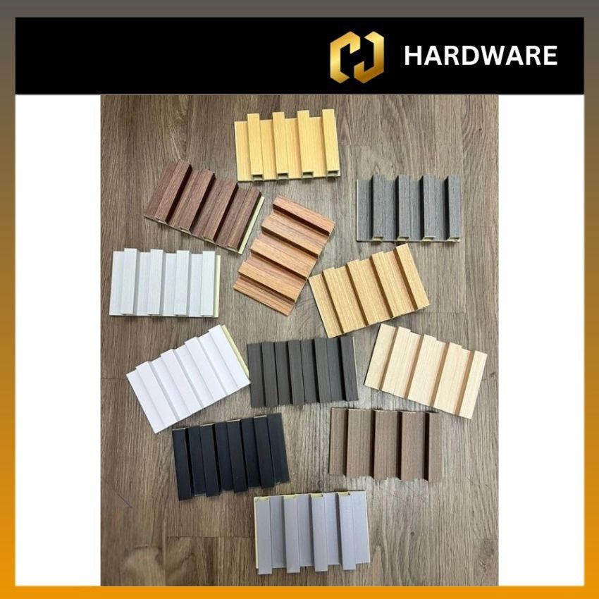 FLUTED WALL PANEL - WOOD STRIPS DESIGN PANEL (WPC)